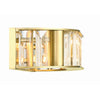 Crystorama Farris 21.5'' Sconce in Aged Brass - Additional View