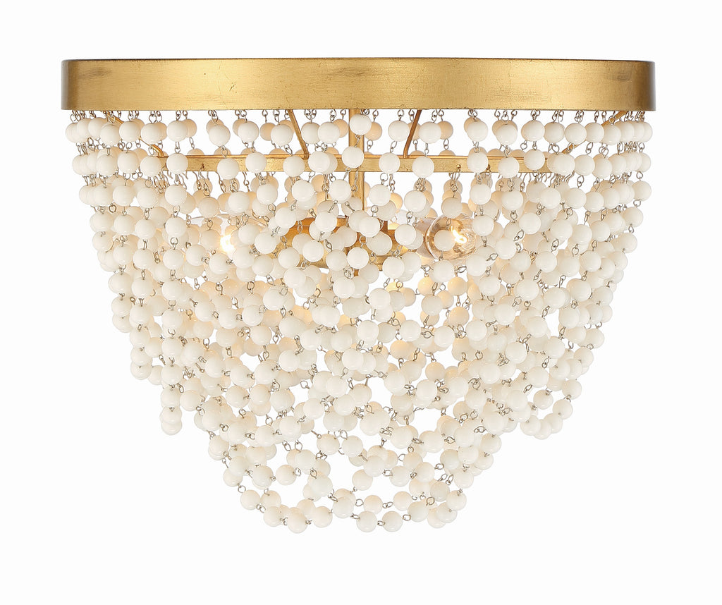 FIO-A9103-GA-WH Fiona 13.75'' Flush Mount | Main Image