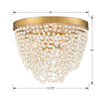 FIO-A9103-GA-WH Fiona 13.75'' Flush Mount | Dimensions Image