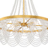 FIO-A9104-GA-CL Fiona 4 Light Chandelier | Alternate Image