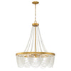 FIO-A9104-GA-WH Fiona 4 Light Chandelier | Main Image