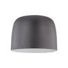 FM44912-BK/WH Cayne 1 Light Flush Mount | Main Image