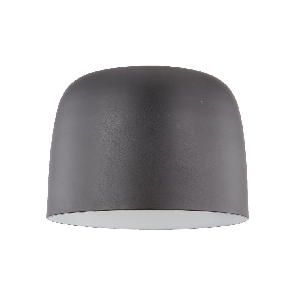 FM44912-BK/WH Cayne 1 Light Flush Mount | Main Image