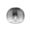 FM57508-BK/SM Ryan Pauly Samar 1 Light Flush Mount | Main Image