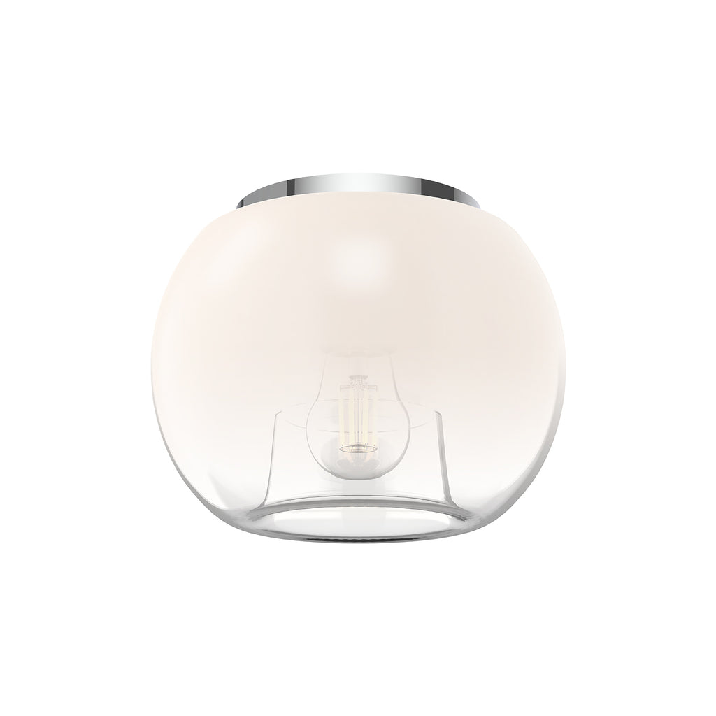 FM57508-CH/OP Ryan Pauly Samar 1 Light Flush Mount | Main Image