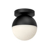 FM58306-BK/OP Monae 1 Light Flush Mount | Main Image