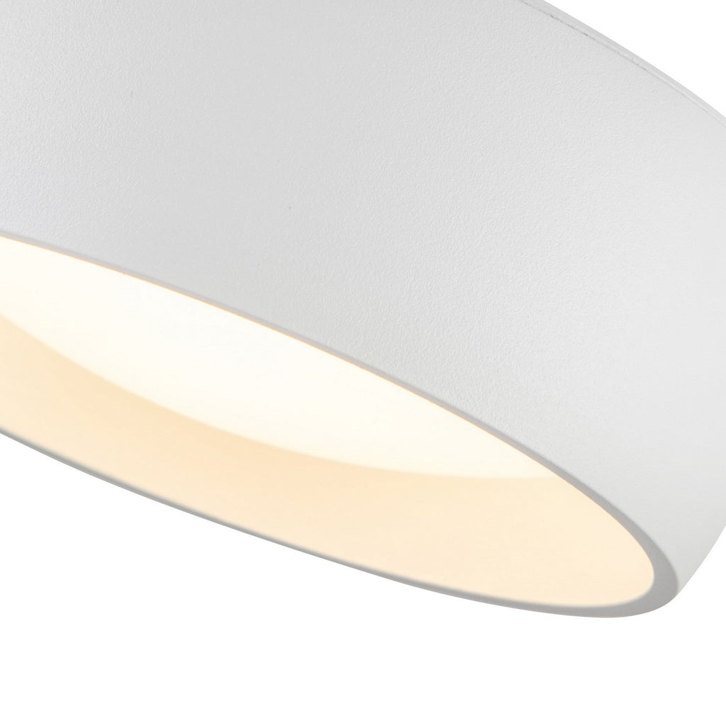 FM82106-WH Savile 1 Light Flush Mount | Alternate Image