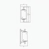 Crystorama Foster 5'' LED Sconce - Product Dimensions