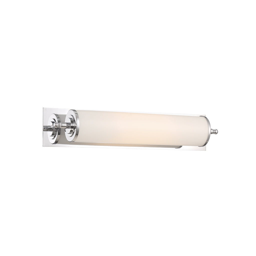 Crystorama Foster 5'' LED Bathroom Vanity in Polished Chrome - Additional View