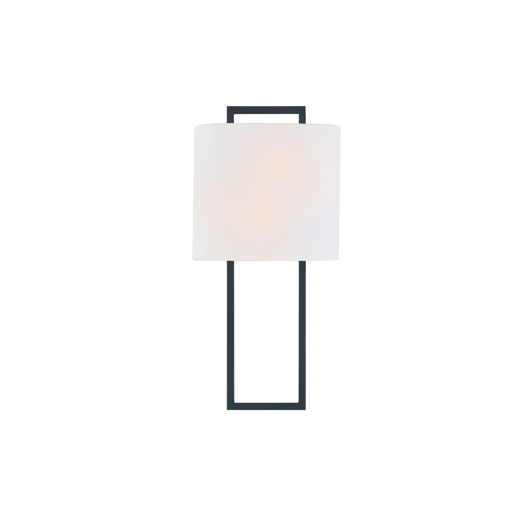 Crystorama Fremont 10'' Sconce in Black Forged - Additional View