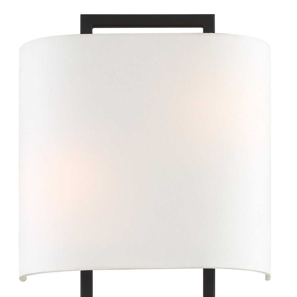 Crystorama Fremont 10'' Sconce in Black Forged - Additional View