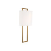 Crystorama Fremont 10'' Sconce in Vibrant Gold - Front View