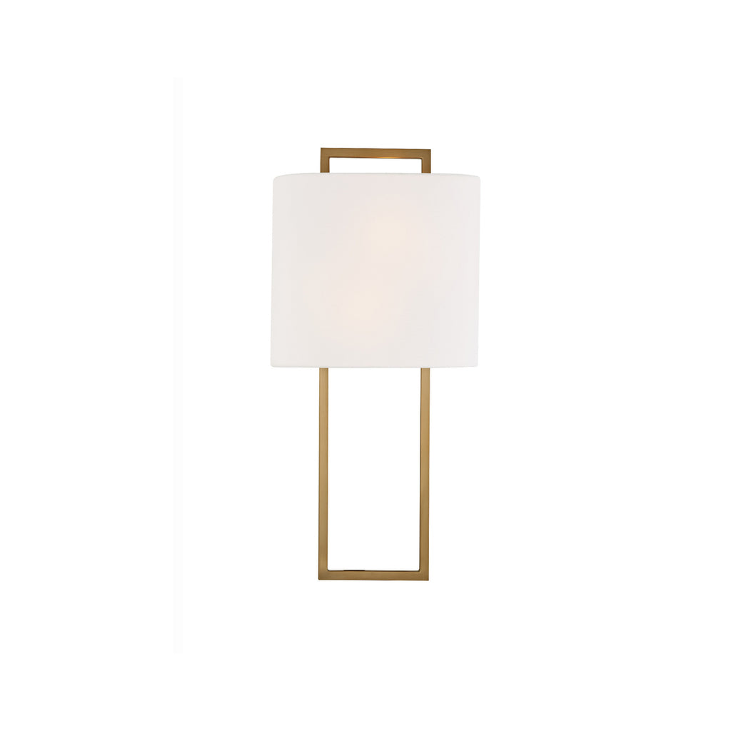 Crystorama Fremont 10'' Sconce in Vibrant Gold - Additional View