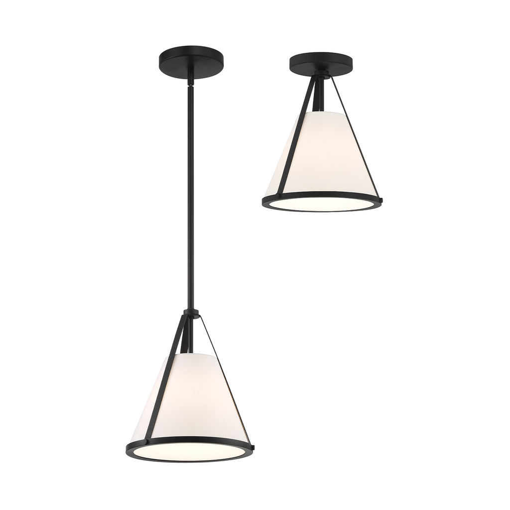 FUL-900-BK Fulton 9.25'' Pendant | Alternate Image