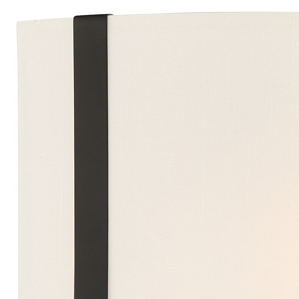 Crystorama Fulton 13'' Sconce in Black - Additional View