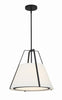 FUL-904-BK_ULN Fulton 3 Light Chandelier | Main Image