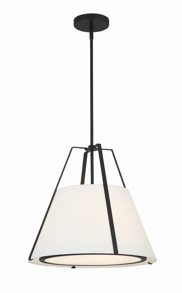 FUL-904-BK_ULN Fulton 3 Light Chandelier | Main Image