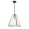 FUL-904-BK Fulton 3 Light Pendant | Main Image