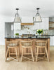 FUL-904-BK Fulton 3 Light Pendant | Lifestyle Image