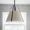 Crystorama Fulton 20'' Pendant in Black - Lifestyle View