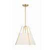 Crystorama Fulton 20'' Pendant in Antique Gold - Additional View