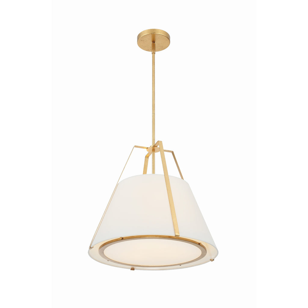 Crystorama Fulton 20'' Pendant in Antique Gold - Additional View