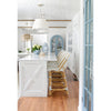 Crystorama Fulton 20'' Pendant in Polished Nickel - Lifestyle View