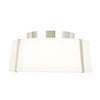 Crystorama Fulton 18'' Semi Flush Mount in Polished Nickel - Additional View