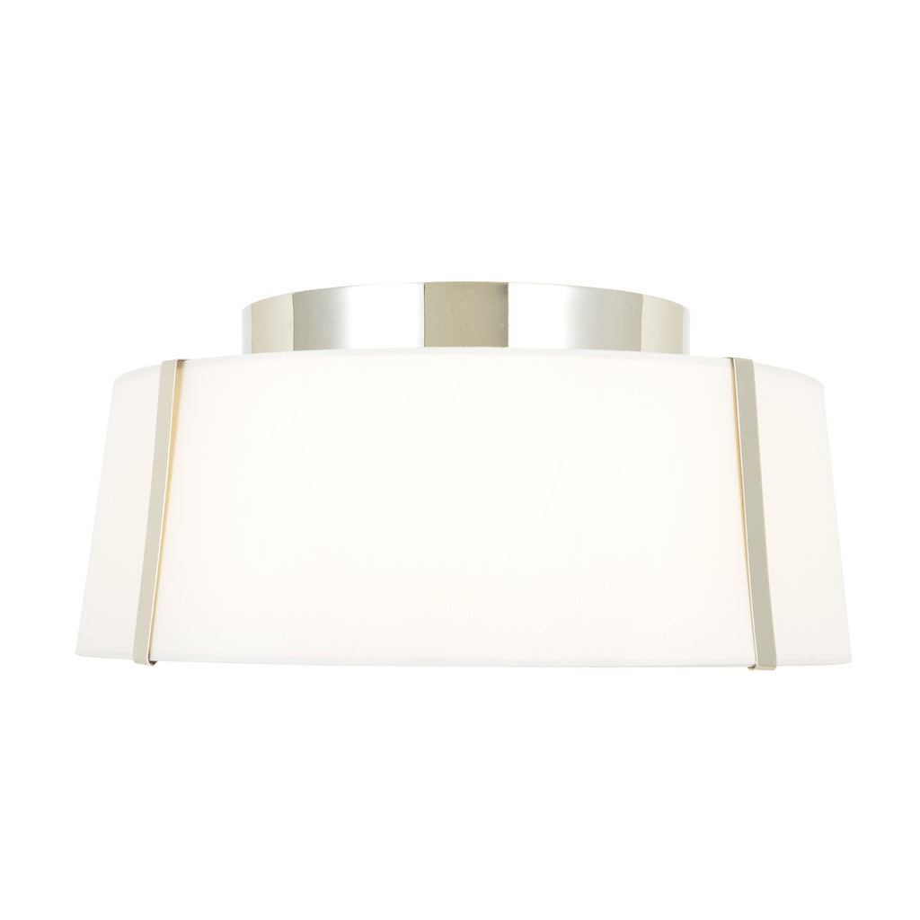Crystorama Fulton 18'' Semi Flush Mount in Polished Nickel - Additional View