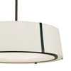 Crystorama Fulton 24'' Pendant in Black - Additional View