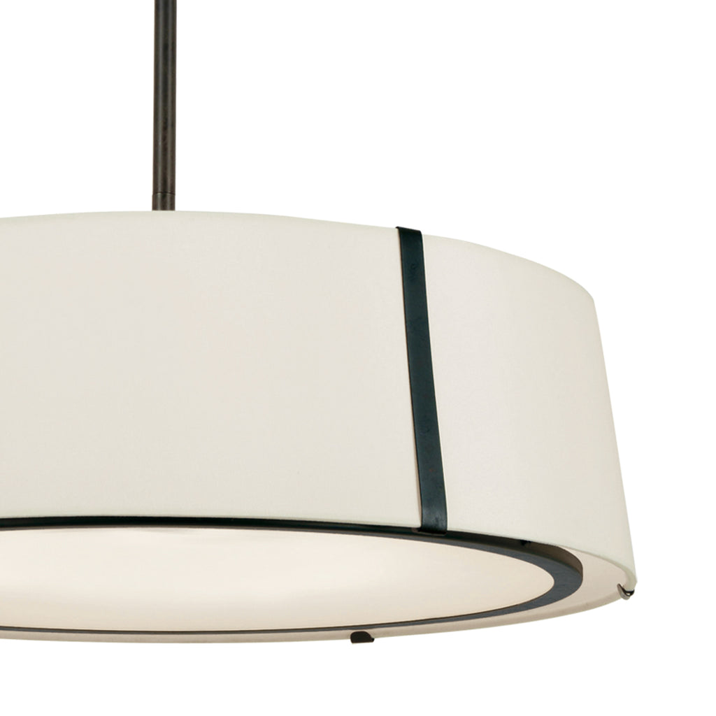 Crystorama Fulton 24'' Pendant in Black - Additional View