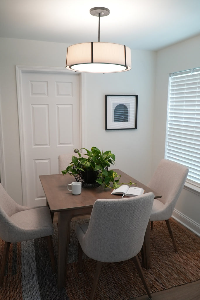 FUL-907-BK Fulton 24'' Pendant | Lifestyle Image