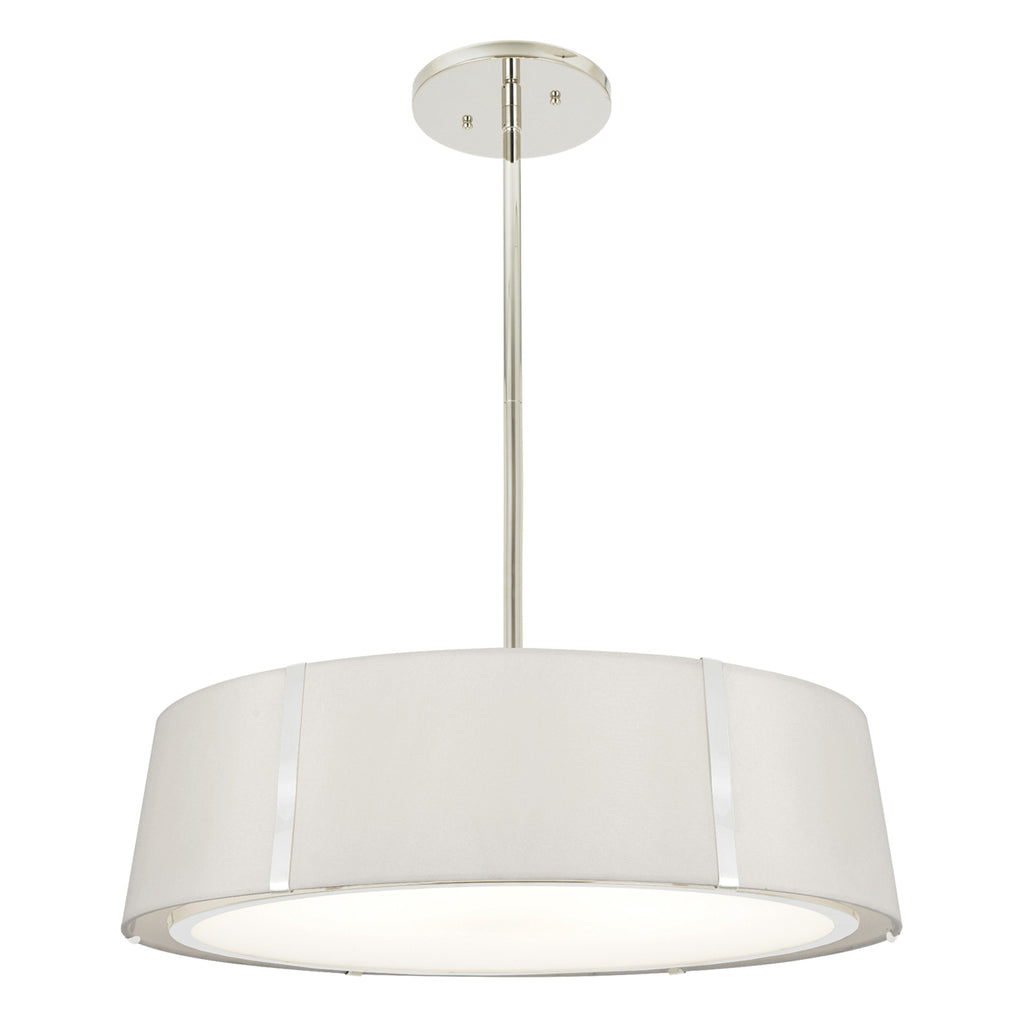 FUL-907-PN Fulton 6 Light Chandelier | Main Image