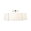 Crystorama Fulton 24'' Semi Flush Mount in Polished Nickel - Additional View