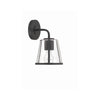 Crystorama Fulton 6.25'' Sconce in Black - Additional View