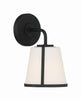 FUL-911-BK Fulton 6.25'' Sconce | Main Image
