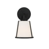 Crystorama Fulton 6.25'' Sconce in Black - Additional View