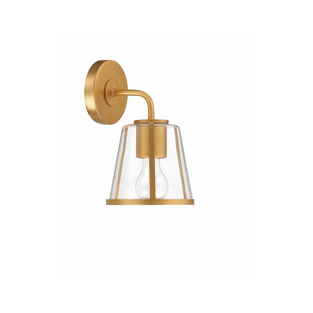 Crystorama Fulton 6.25'' Sconce in Antique Gold - Additional View