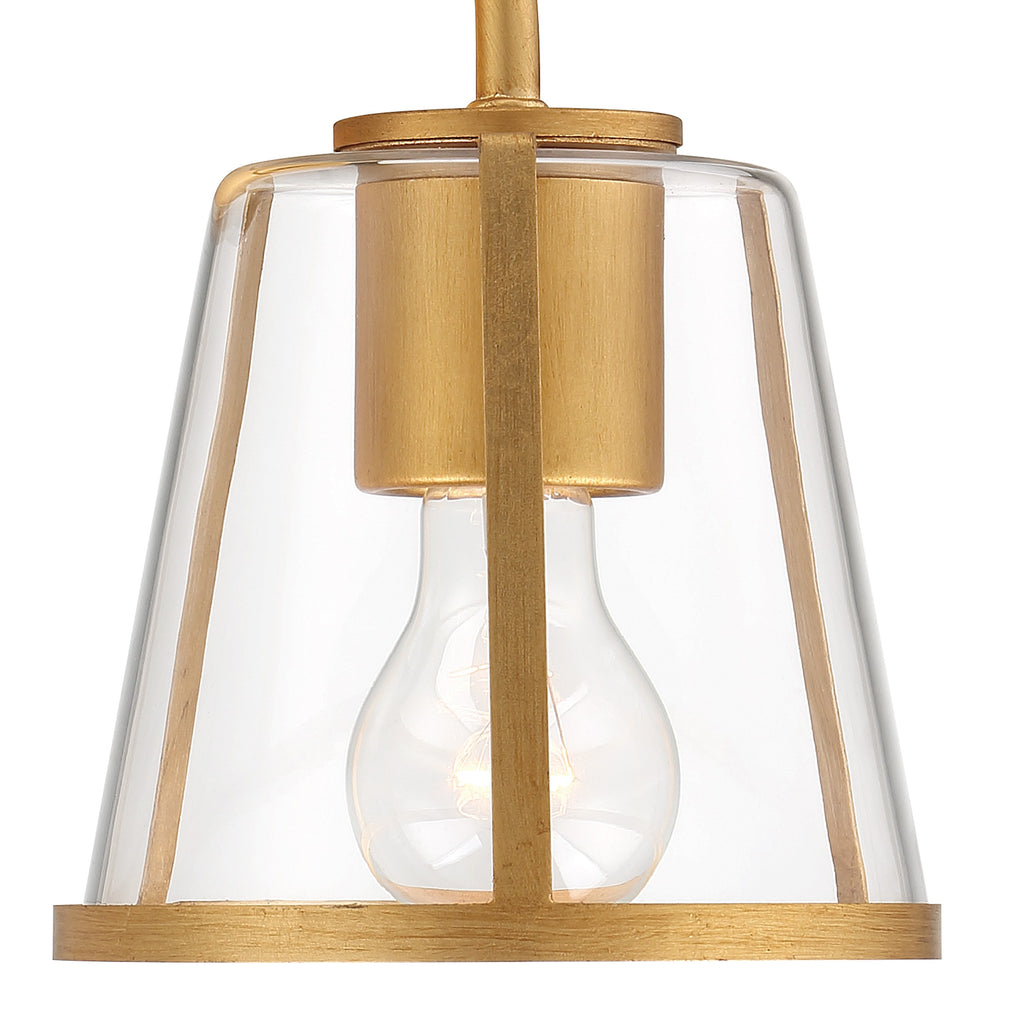 Crystorama Fulton 6.25'' Sconce in Antique Gold - Additional View
