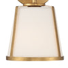 Crystorama Fulton 6.25'' Sconce in Antique Gold - Additional View