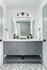 FUL-913-BK-CL Fulton 3 Light Bathroom Vanity | Lifestyle Image