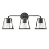 FUL-913-BK-CL Fulton 3 Light Bathroom Vanity | Main Image