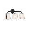 Crystorama Fulton 23.25'' Bathroom Vanity in Black - Additional View