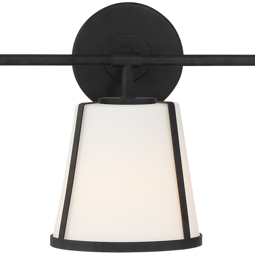 Crystorama Fulton 23.25'' Bathroom Vanity in Black - Additional View