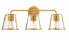 FUL-913-GA-CL Fulton 3 Light Bathroom Vanity | Main Image