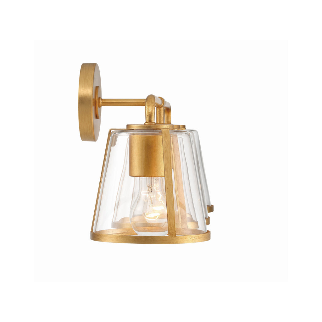 Crystorama Fulton 23.25'' Bathroom Vanity in Antique Gold - Additional View