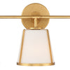 Crystorama Fulton 23.25'' Bathroom Vanity in Antique Gold - Additional View