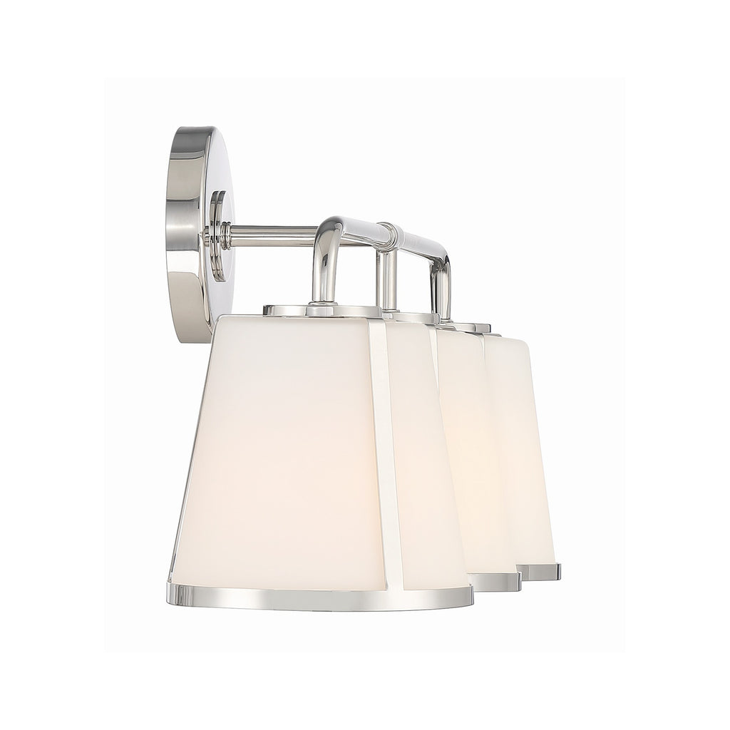 Crystorama Fulton 23.25'' Bathroom Vanity in Polished Nickel - Additional View