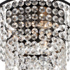 Crystorama Gabrielle 14" Flush Mount in Matte Black - Additional View
