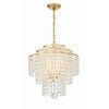 Crystorama Gabrielle 18'' Chandelier in Antique Gold - Additional View